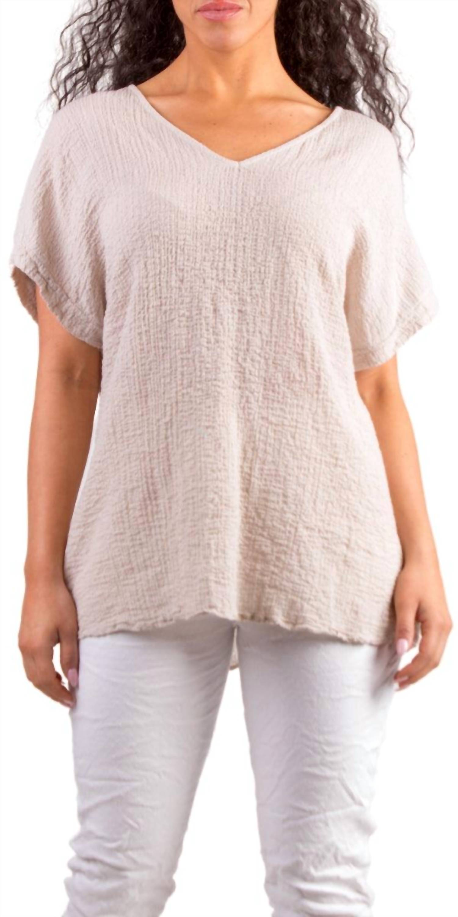 Gigi Moda - Campana Cotton Top
