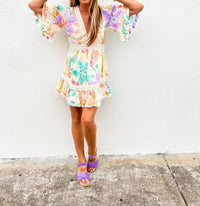 Z&L Europe - Glowing Bloom Mini Dress