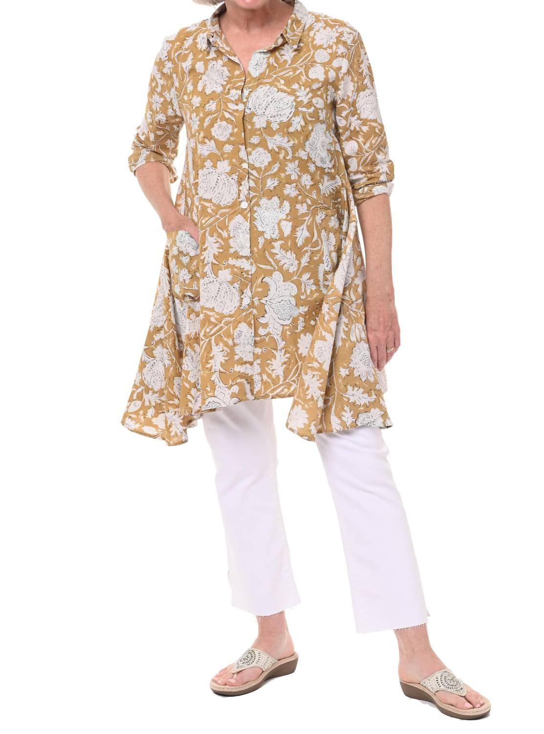 Tulip Clothing - Demi Button Down Top