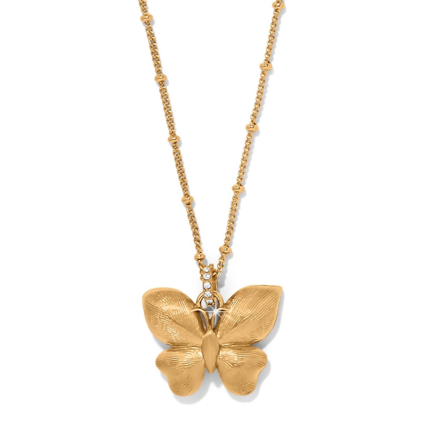 Brighton - Women's Everbloom Flutter Pave Necklace