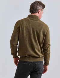 Fioroni Cashmere - Men's Quarter-zip Cashmere Sweater