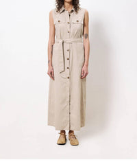 Frnch - Button Collared Maxi Dress