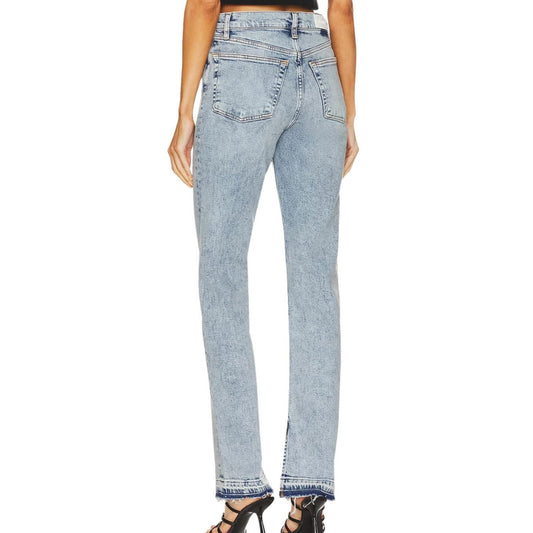 Re/Done - Women's 70s High Rise Skinny Boot Jeans