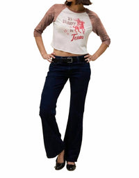 Daydreamer - Women's Its Bigger In Texas Burnout Raglan Tee