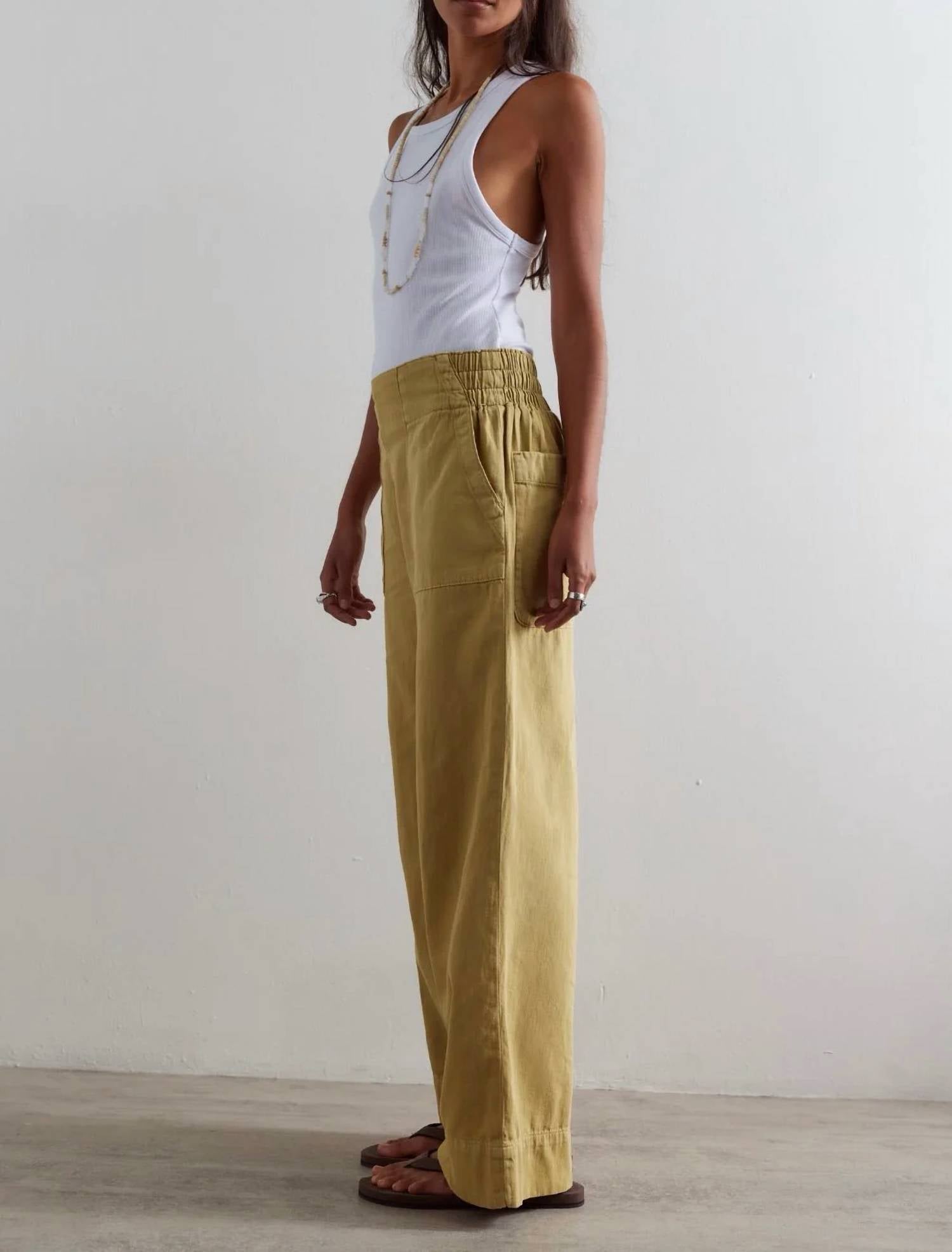Free People - Breezy Denim Pull On Jeans