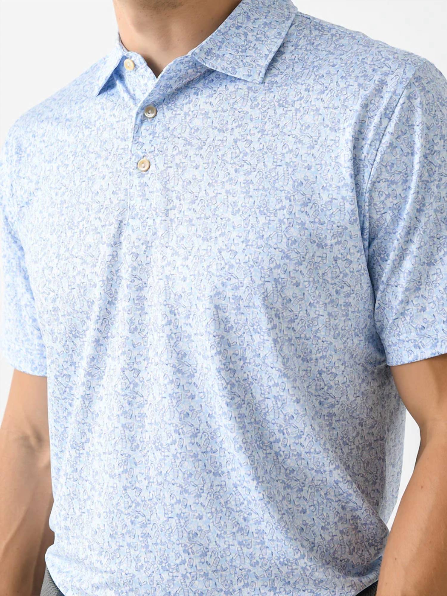 Peter Millar - Dazed And Transfused Performance Jersey Polo Shirt