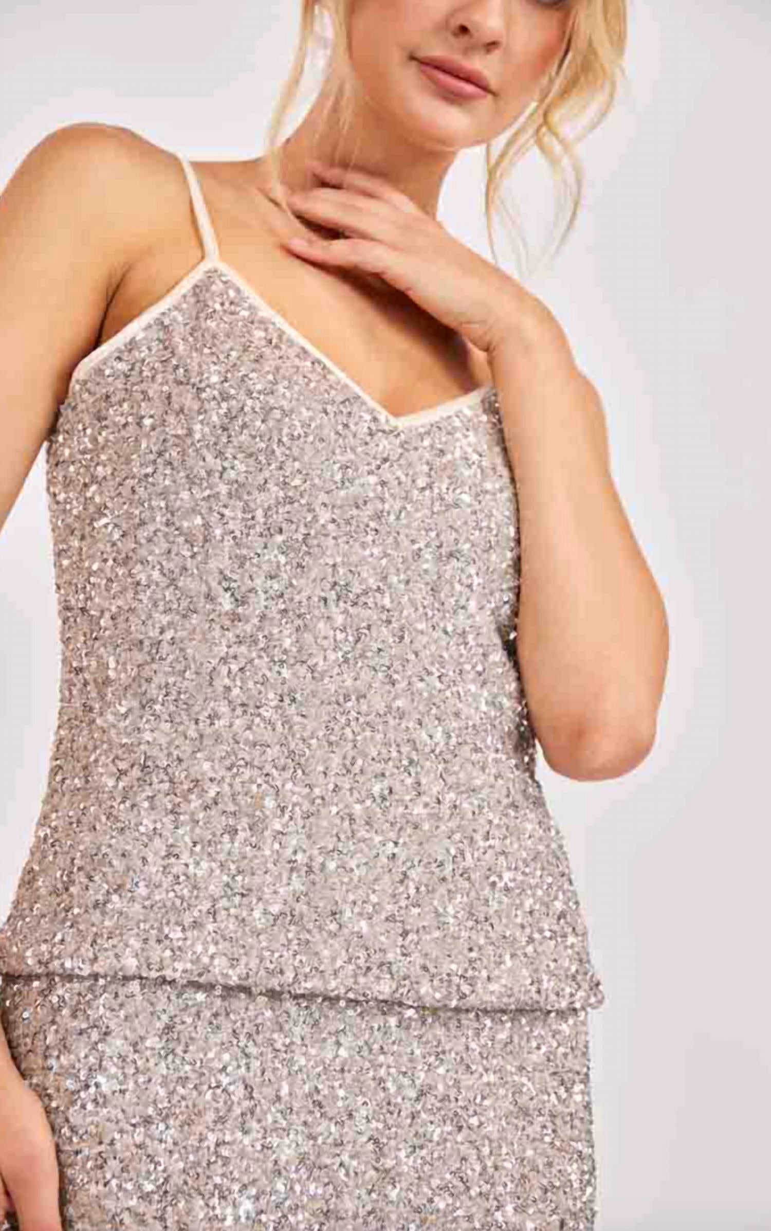 Sadie & Sage - Luster Sequin Top