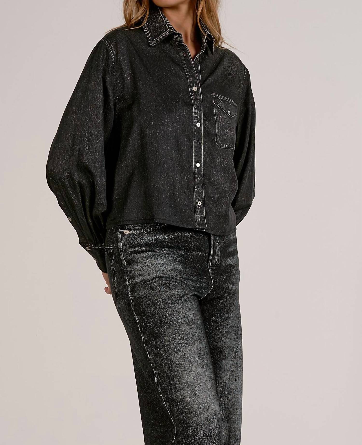 Elan - Julia Button Down Top