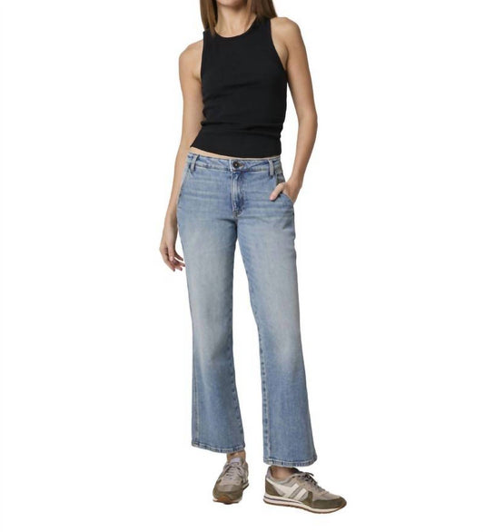 Edyson - Stan Slash Front Pockets Straight Leg Jeans