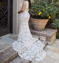 Casablanca - Elisha Lace Wedding Dress