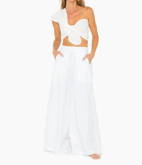 JBQ Harper Pants in white - women's pants