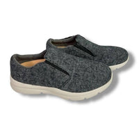 Dr. Comfort Shoes Women's Meadow Athletic Casual Shoe in grey - women's shoe - detail view
