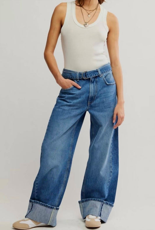 Free People - East Bay Cuffed Jeans
