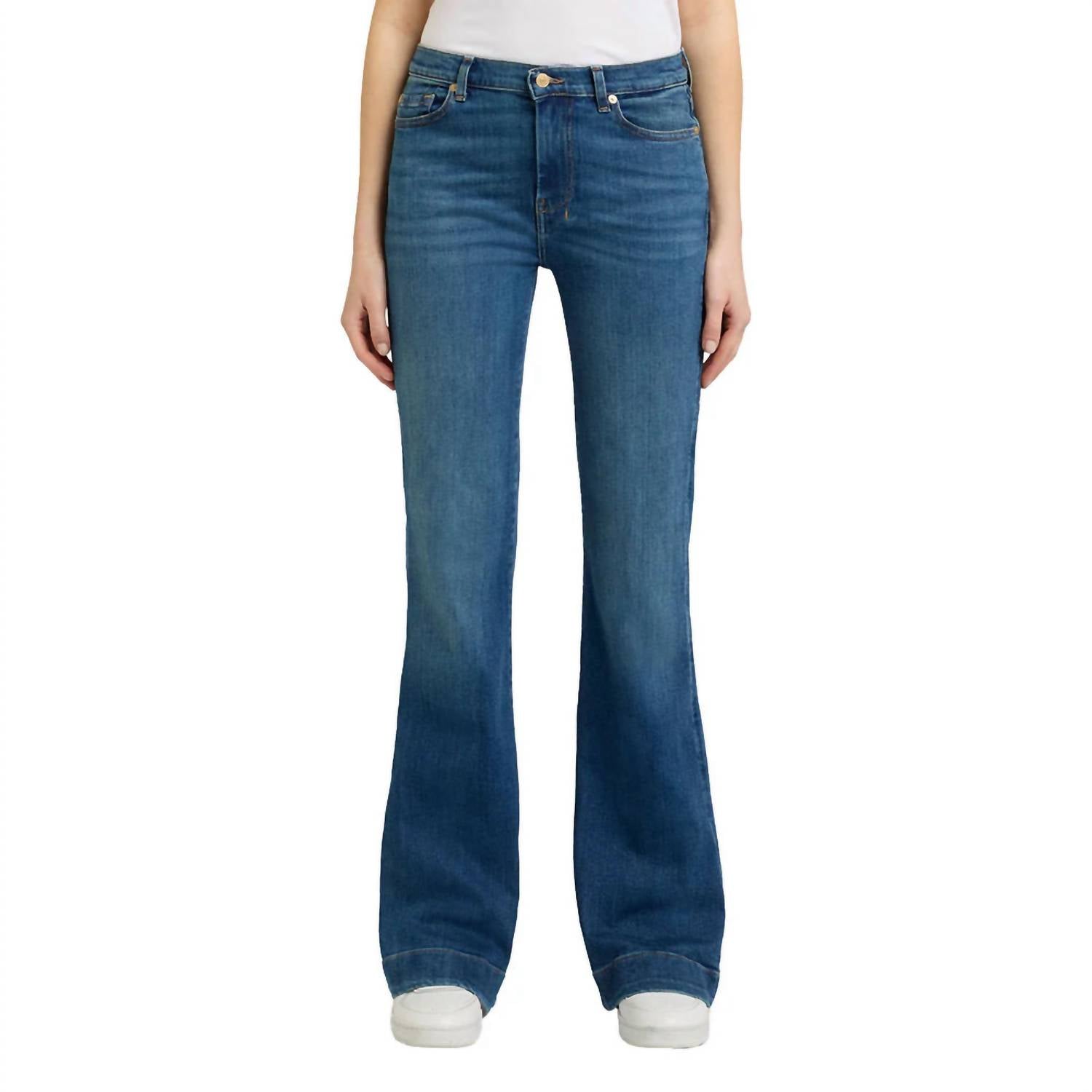 7 For All Mankind - Slim Illusion Dojo Flare Leg Jeans