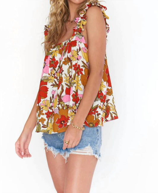 Mazzy Ruffle Tank