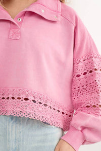 Blue B - Powerpuff Lace Pullover