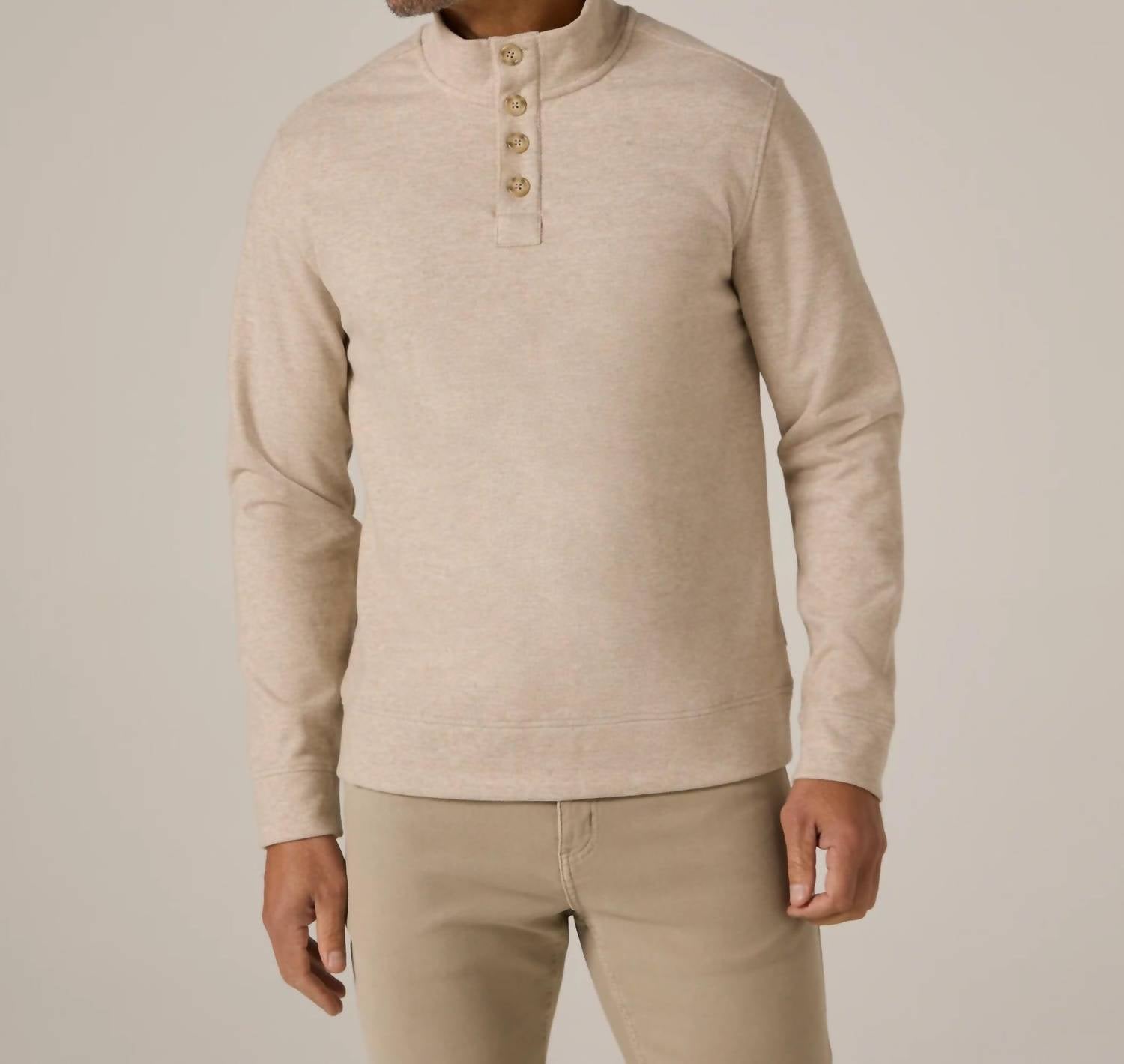 7Diamonds - Stratton Textured Pullover