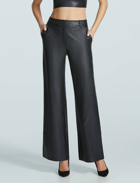 Commando - Faux Leather Wide Leg Trouser