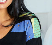Angel Apparel - V-neck Long Sleeve Top