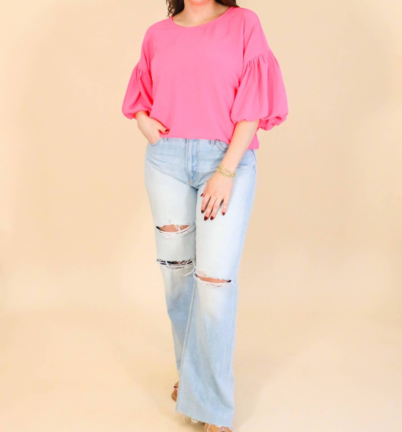 Ivy Jane - Puff Sleeve Top