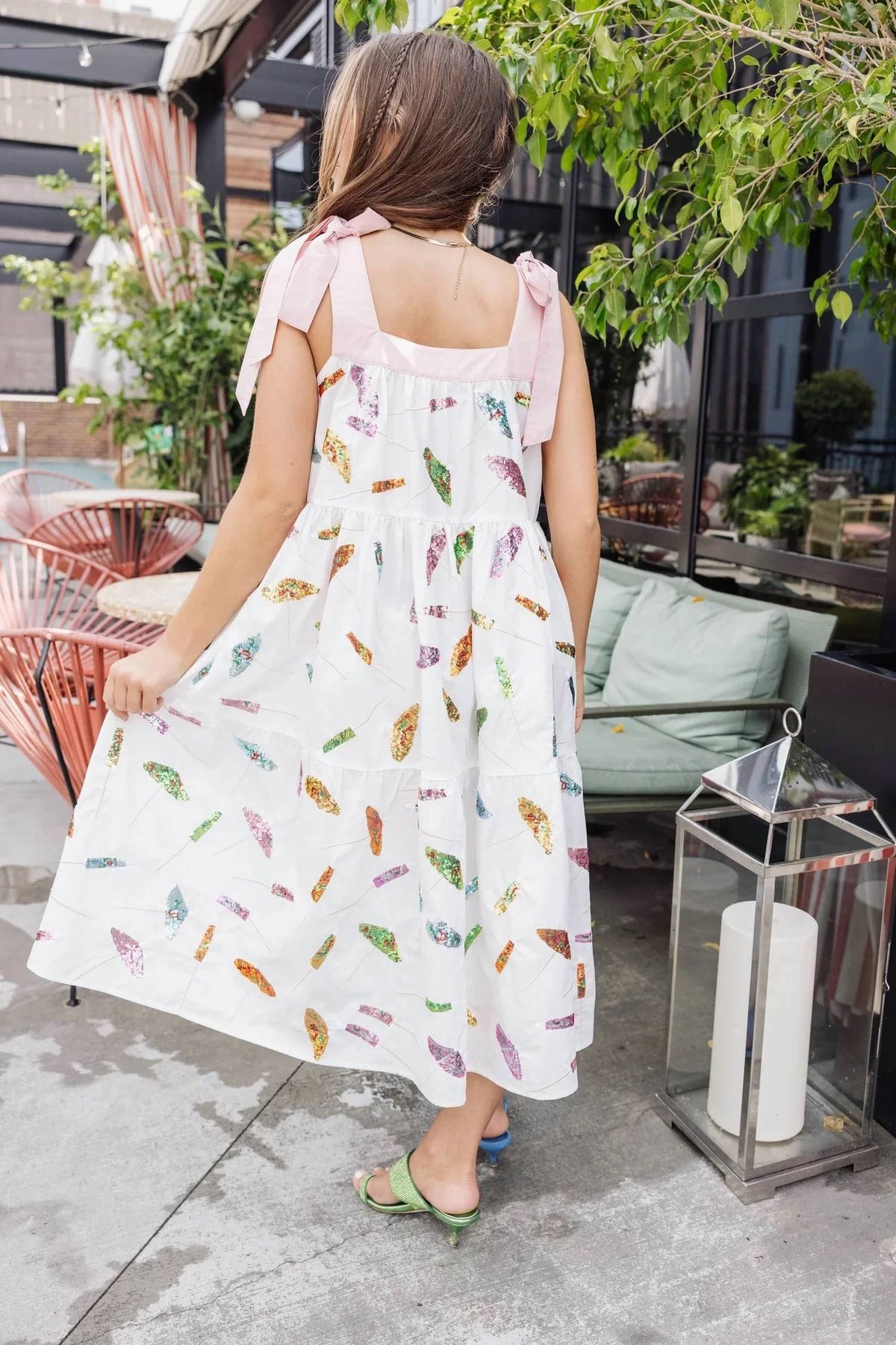 Queen Of Sparkles - Cocktail Umbrella Maxi Dress