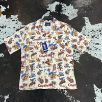 Wrangler Men's Cowboy Short Sleeve Shirt in multi - men's t-shirt