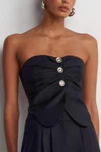 Acaria Studio Guru Top in black - women's shirt