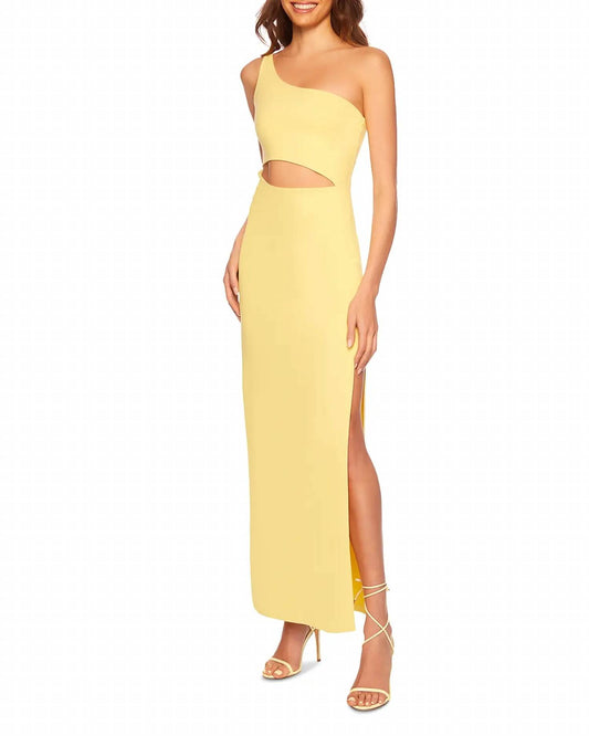Susana Monaco - One Shoulder Cut Out Maxi Dress