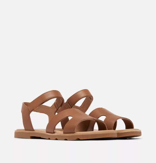 Sorel - Women's Ella Iii Ankle Strap Flat Sandal