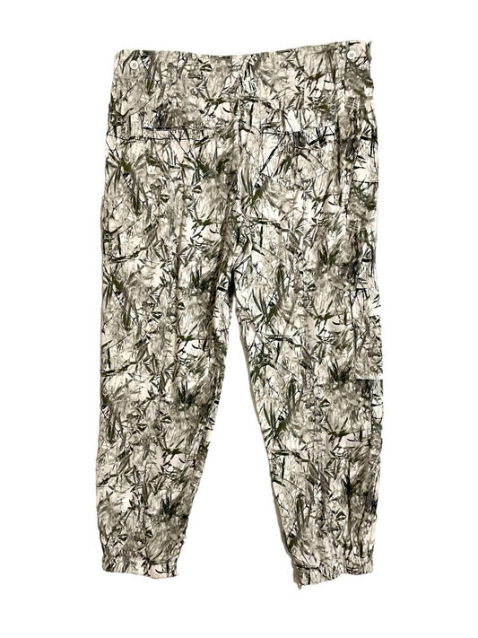 Marrakech - Women's Satin Sage Cupro Printed Pants