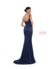 Marsoni By Colors - Boat Neck Lace Dress