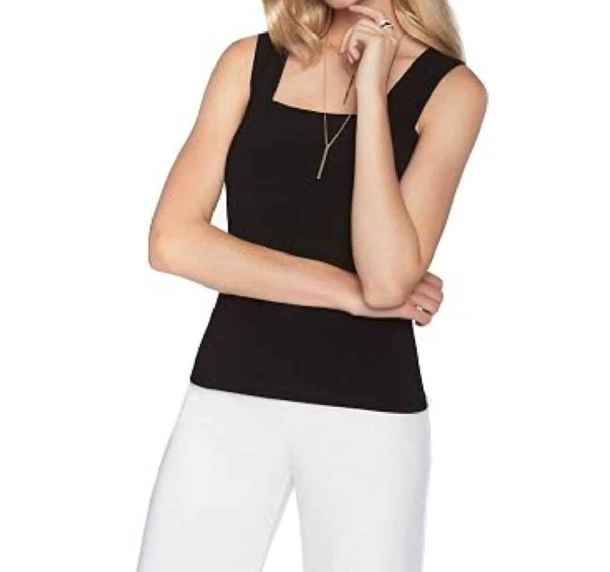Frank Lyman - Square Neck Knit Tank