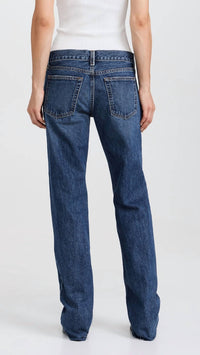 Askk Ny - Long Low Rise Straight Jeans
