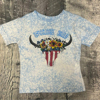 Bratti Mati - Infant Toddler American Child Bleached Tee