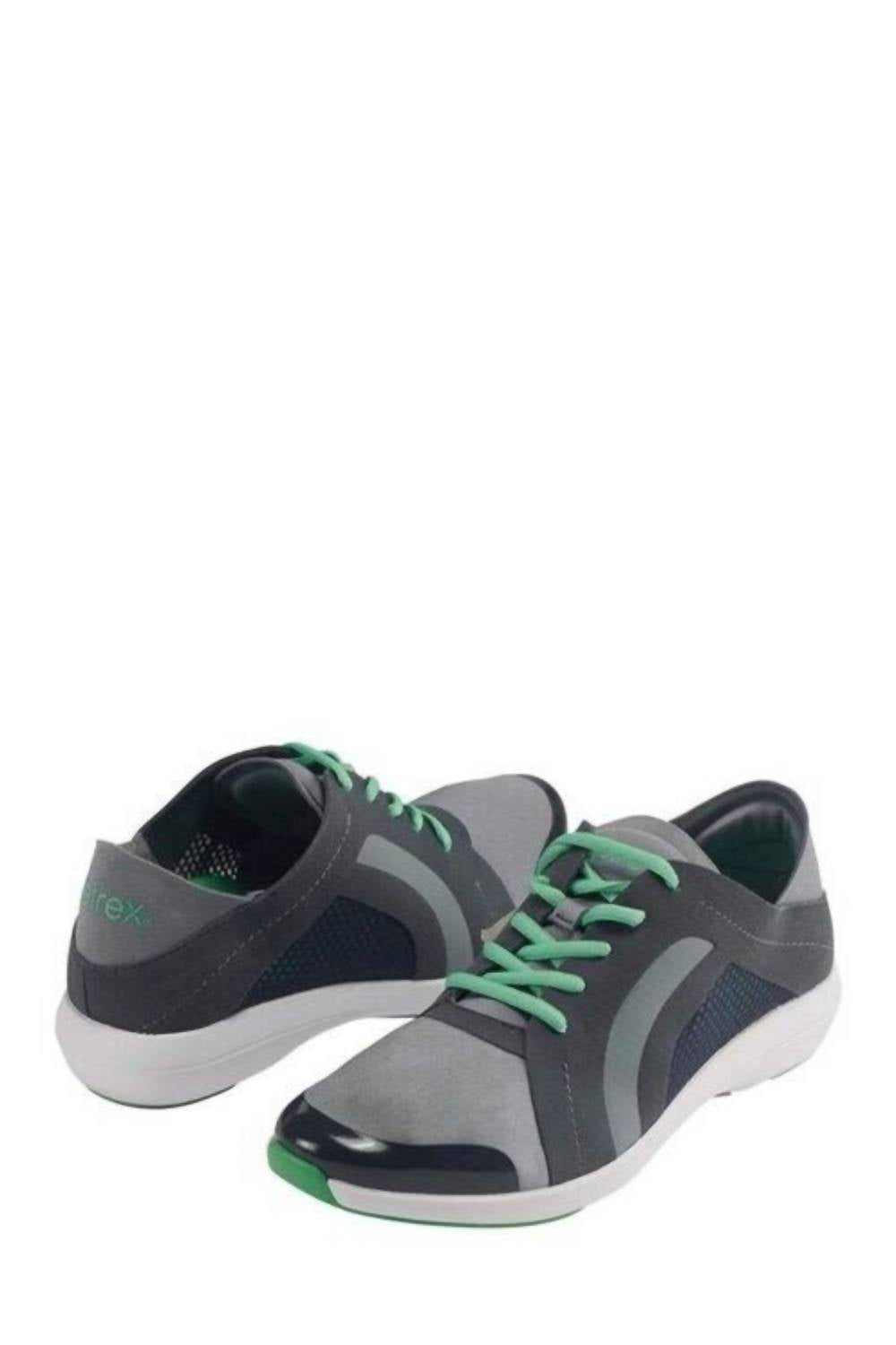 Aetrex Women's Sloane Berries Sneakers in charcoal - women's sneaker