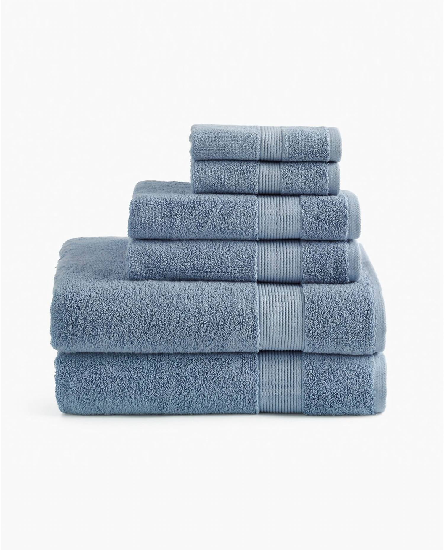 Under The Canopy - Classic Organic Cotton 6-piece Bath Sheet Set
