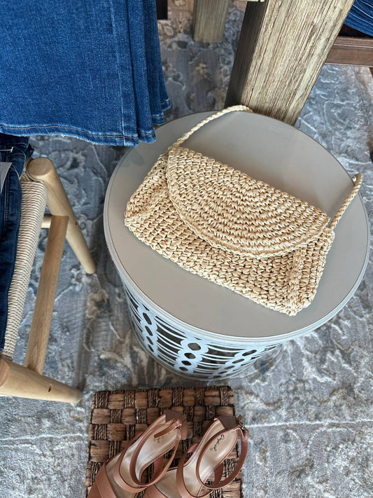 Z Supply - Sand Dollar Mini Straw Bag