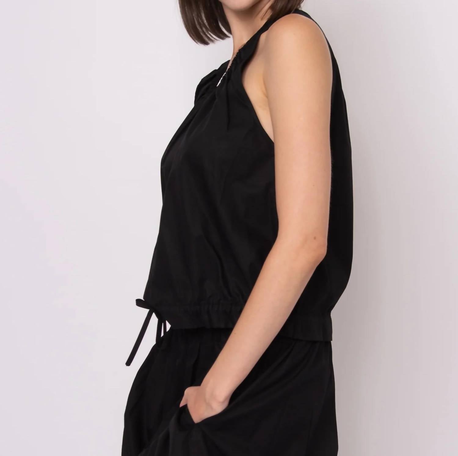 Rd International - Karen Twill Halter Top