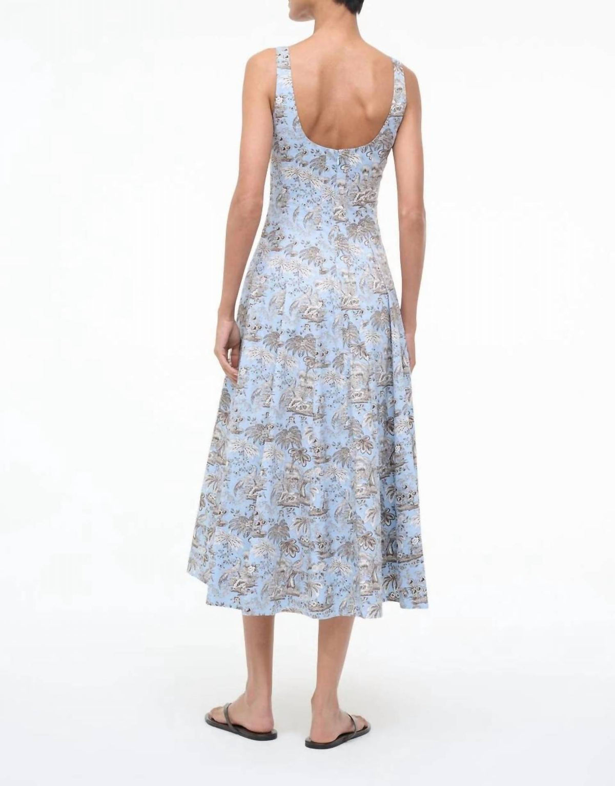 Staud - Wells Corset-style Panel Dress