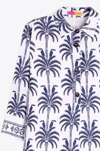 Vilagallo - Palm Tree Print Dress