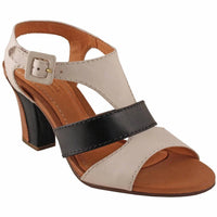 Klimini - Women's Leather Open Toe Slingback Sandals