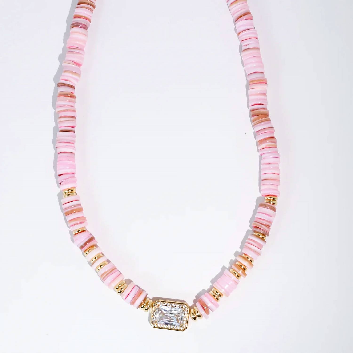 Treasure Jewels - Women's Dream Pop Gemstone Necklace