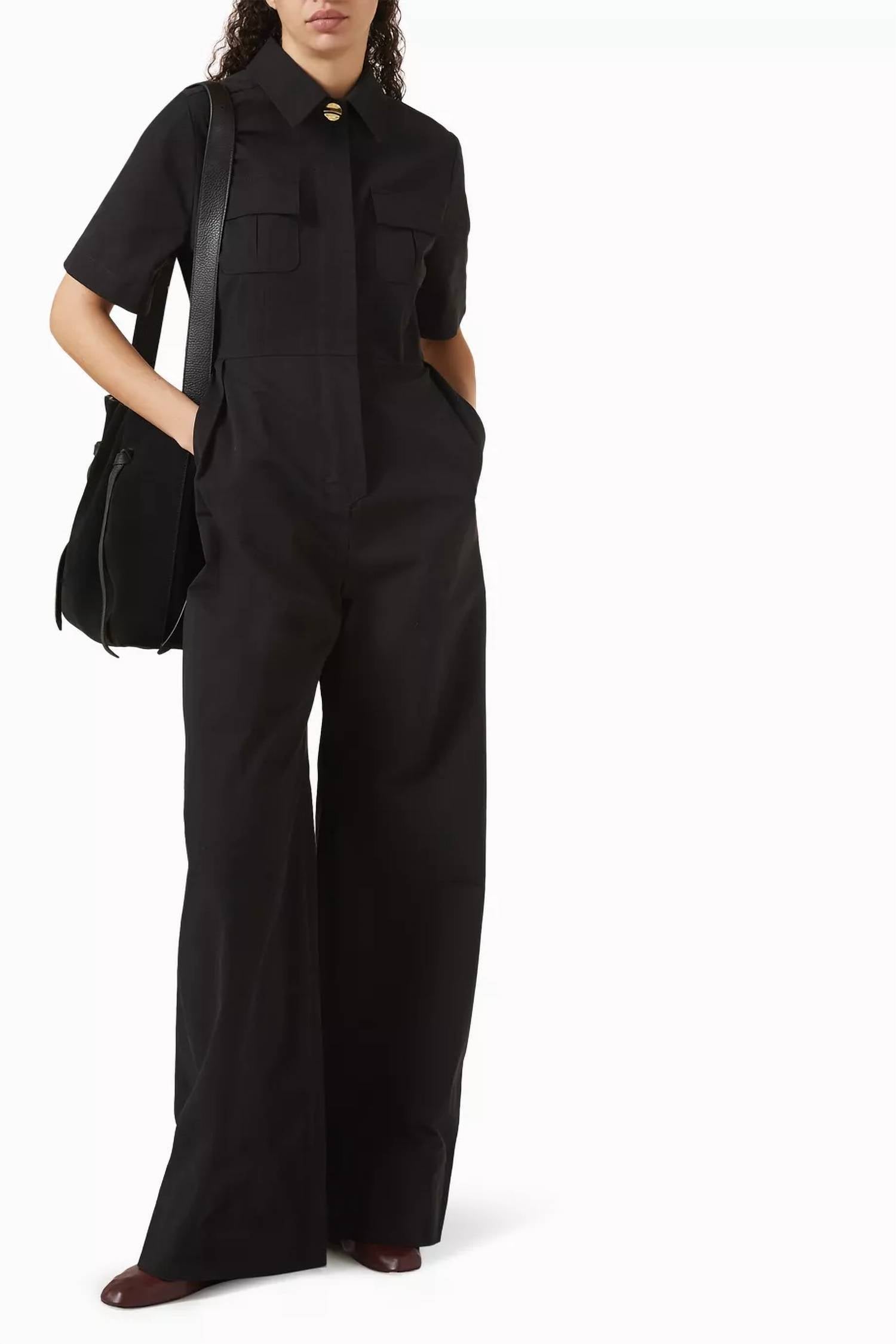 Matthew Bruch - Cargo Open Back Jumpsuit