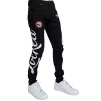 Locked + Loaded - Chain Stitch Denim Jean