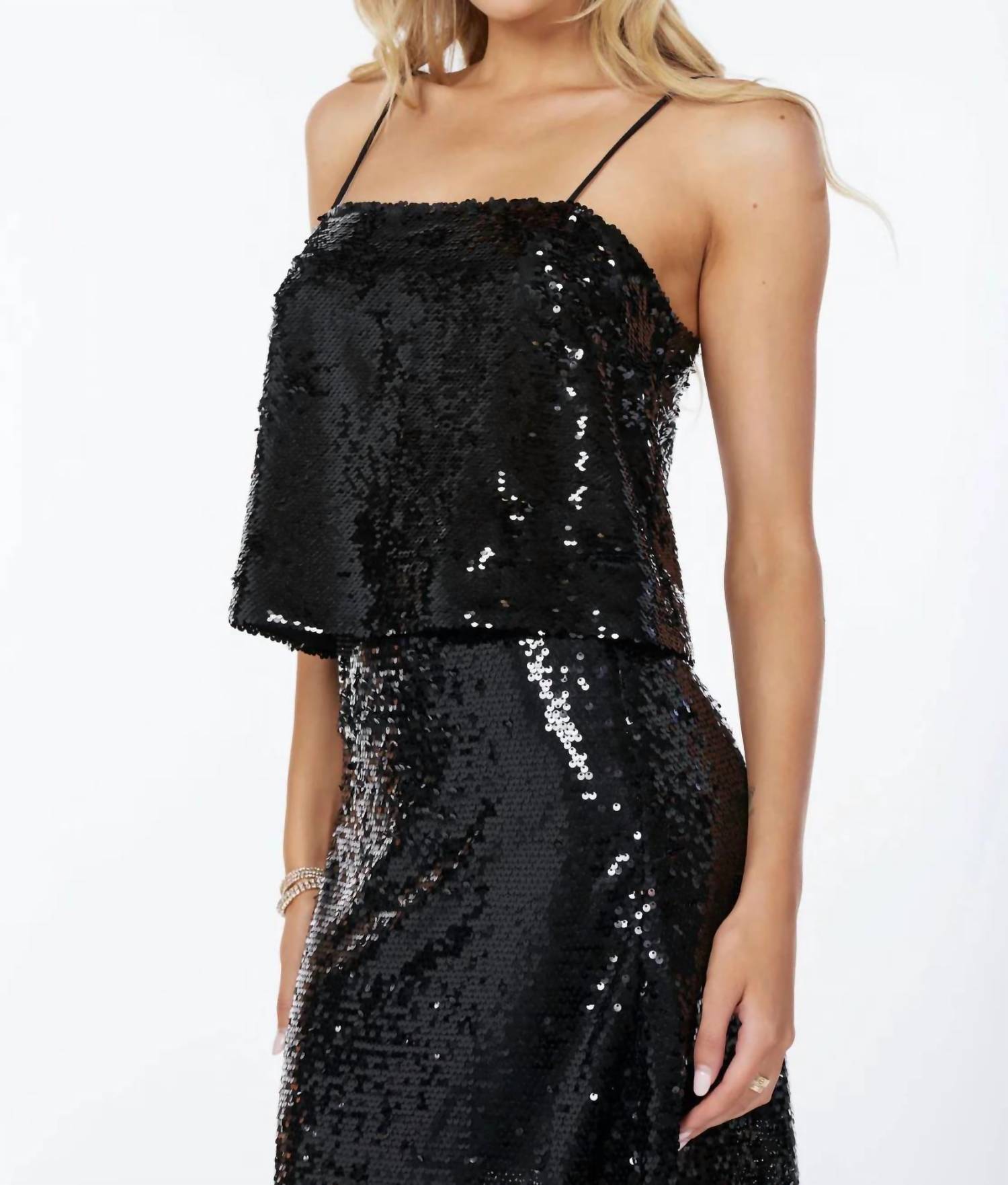 Bishop + Young - Sequin Square Neck Camisole