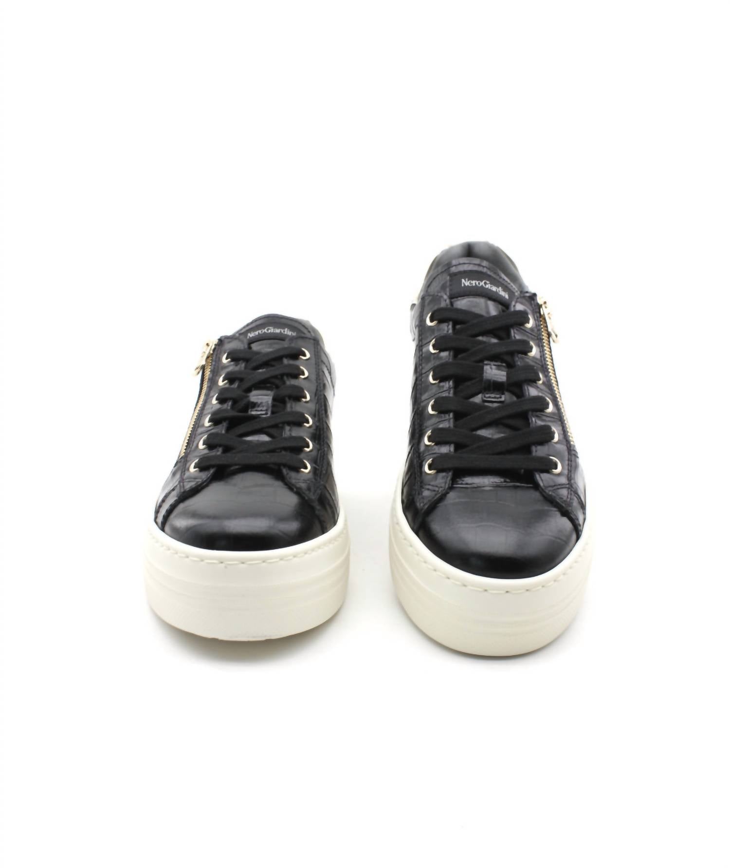 Nerogiardini - Women's Zeus Zipper Sneaker