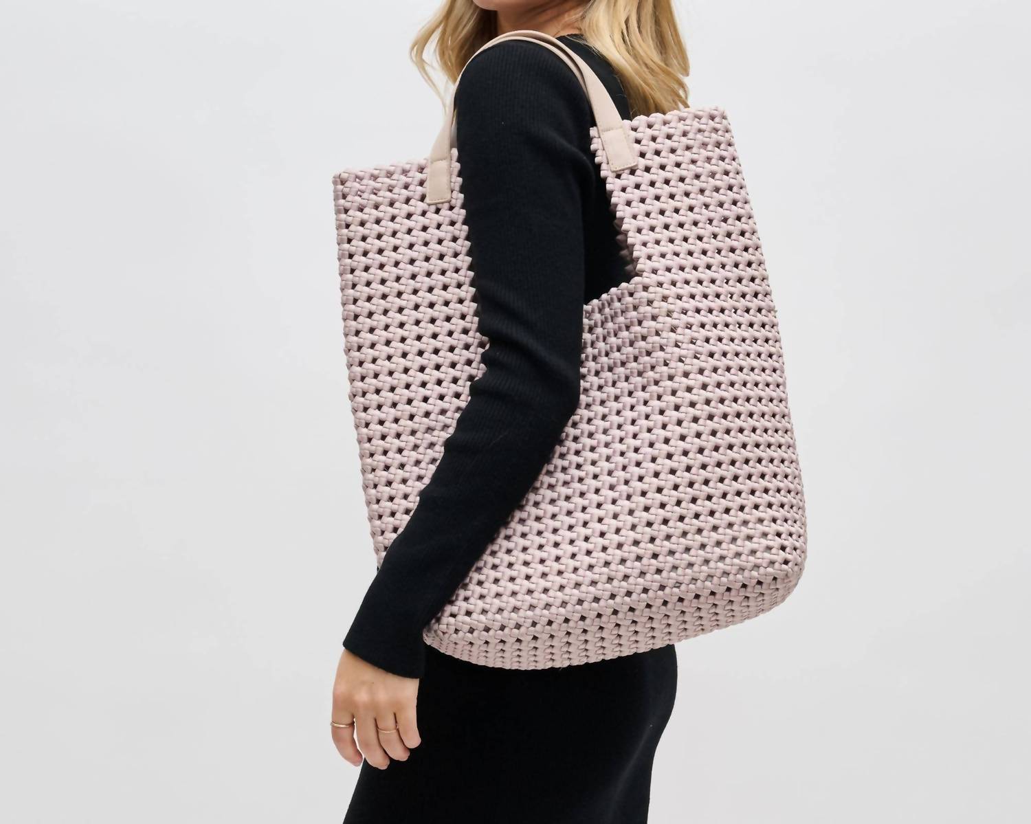Sol And Selene - Women's Zenith Zen Hand Woven Knot Tote Bag