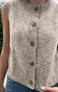 Central Park West - Dylan Spacedye Button Up Vest
