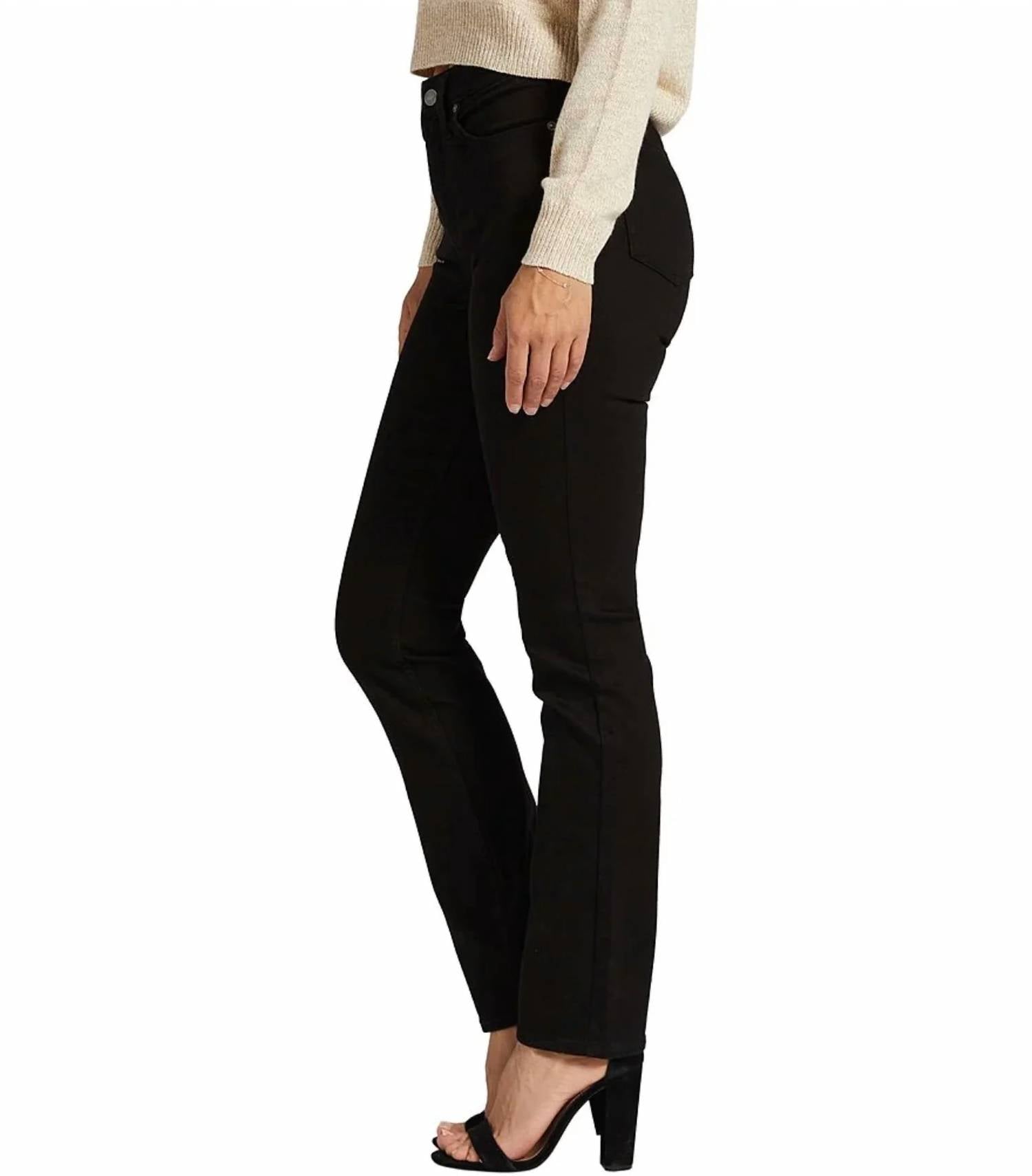 Silver Jeans Co - Women's Infinite High Rise Straight Leg Jeans