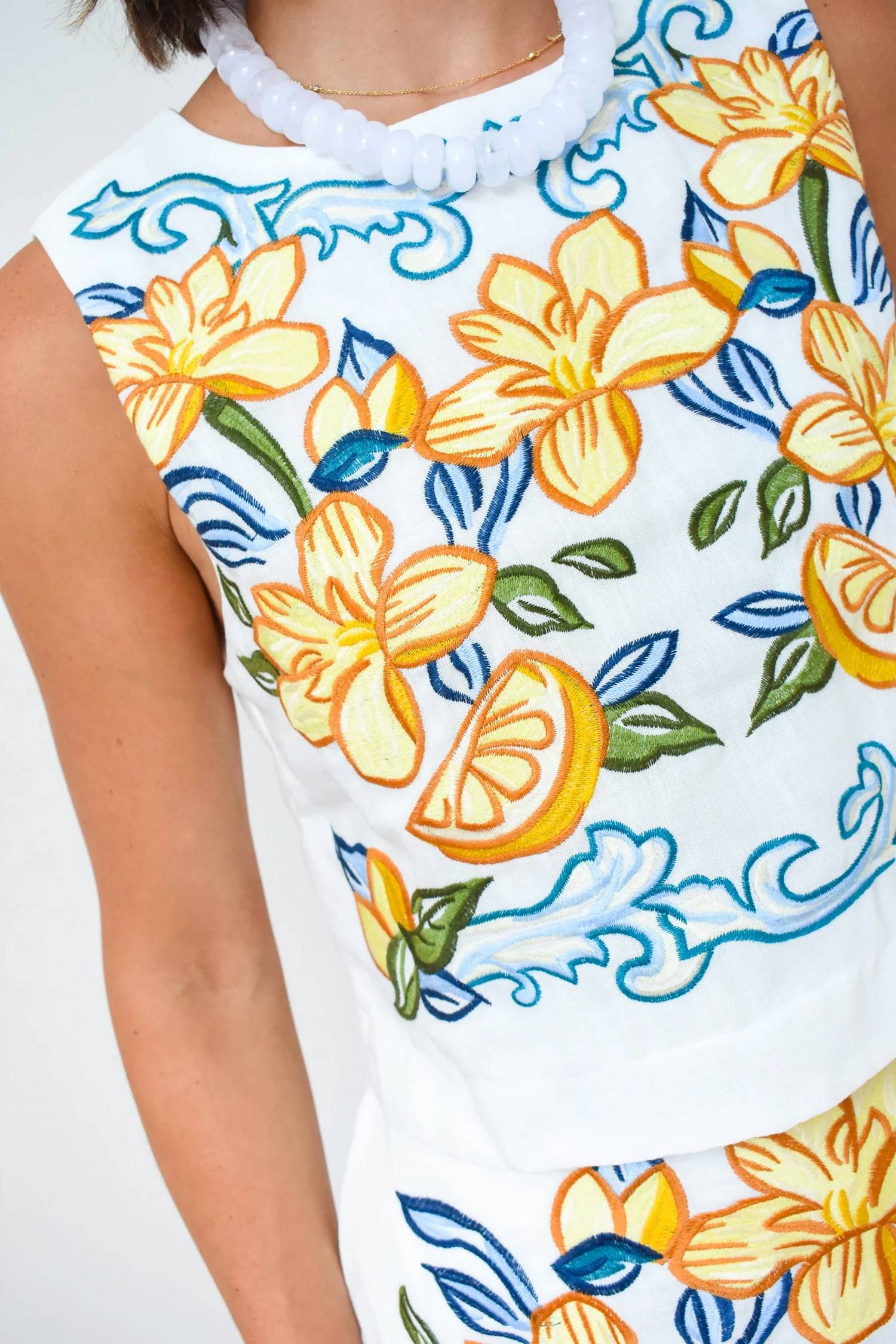 Thml - A Zest For Life Embroidered Set